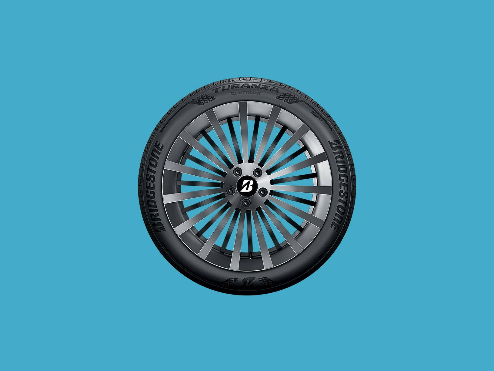Υψηλής ποιότητας εικόνα του ελαστικού Bridgestone Turanza QuietTrack Ταπετσαρία