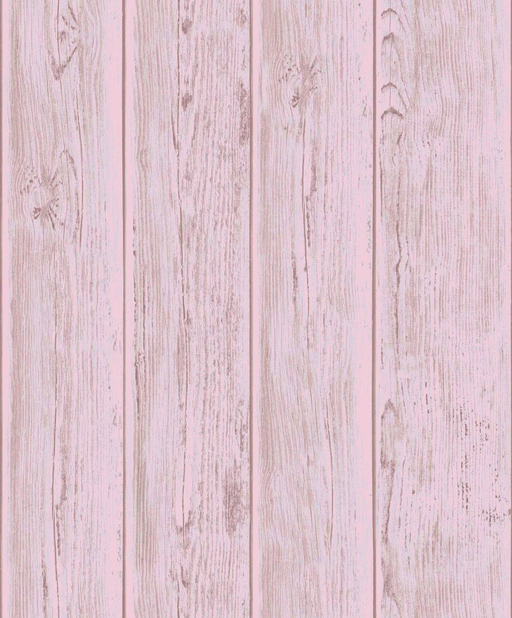 Bright and bold metallic Rose Gold wooden paneling Ταπετσαρία