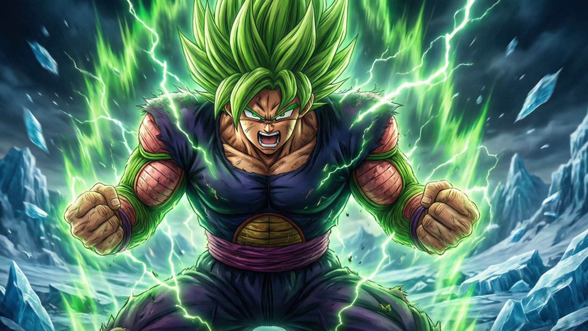 Η Οργή του Broly Εξαπολύεται Ταπετσαρία