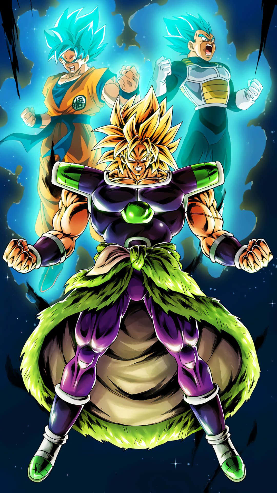 Η Αληθινή Δύναμη Απελευθερώνεται - Broly στο Dragon Ball Super Ταπετσαρία