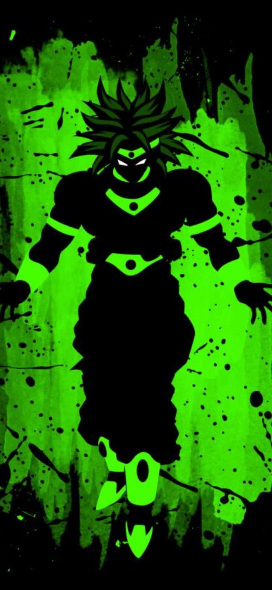 Κάντε Κύλιση με Άνεση στην Ομαλή Οθόνη Broly iPhone Ταπετσαρία
