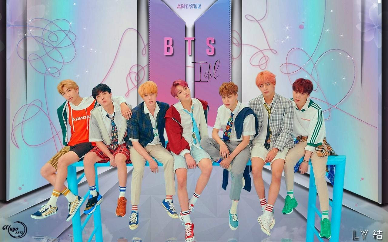 BTS 2020 Casual Στυλ Ταπετσαρία