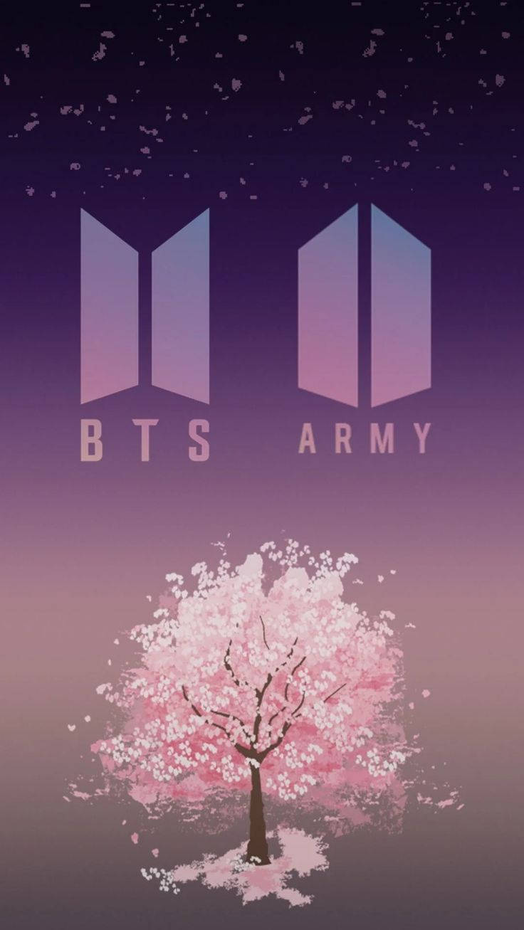 Λογότυπο BTS και ARMY Ταπετσαρία