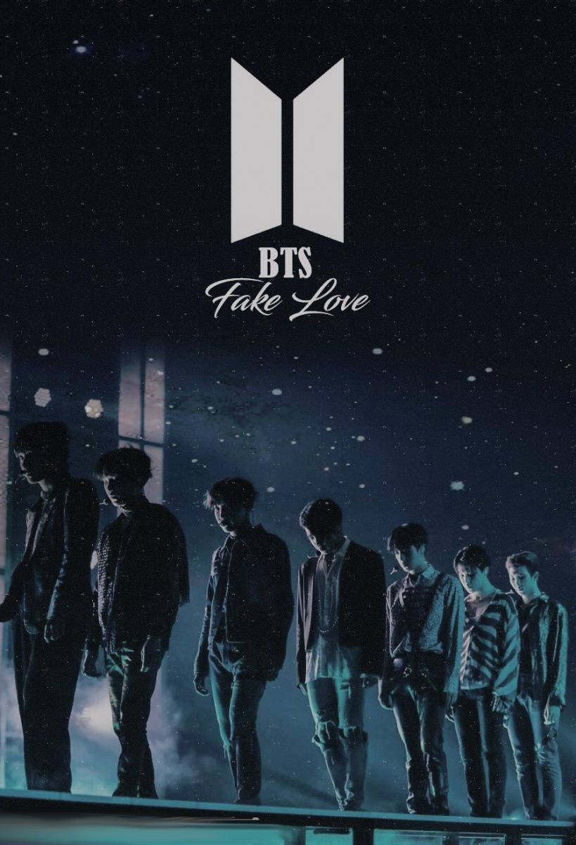 BTS Fake Love Σύνθεση Ταπετσαρία