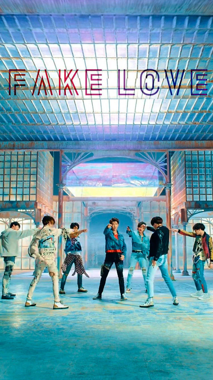 BTS Fake Love Ομάδα Ταπετσαρία