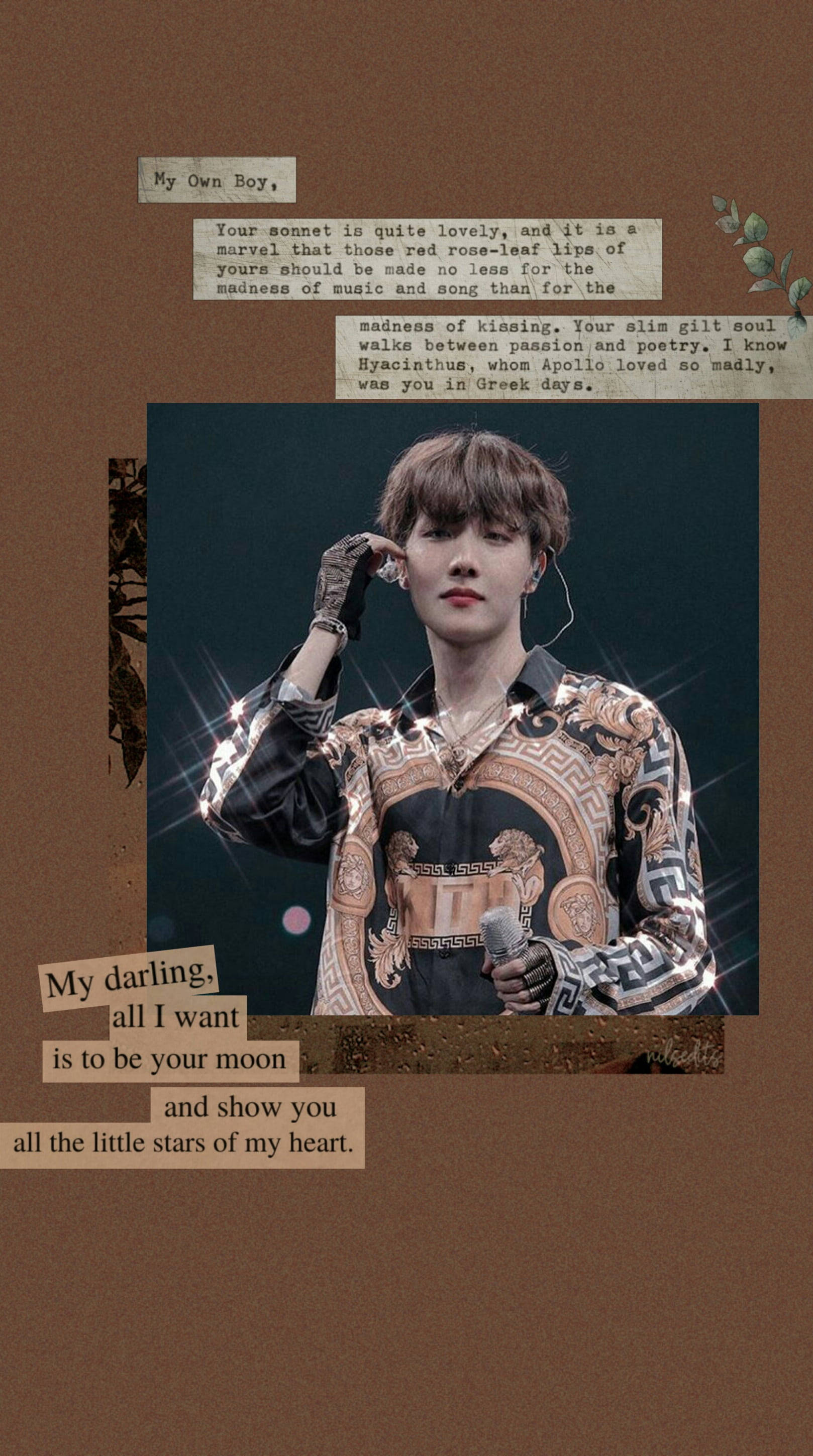 Αισθητικό καφέ BTS J-Hope Ταπετσαρία