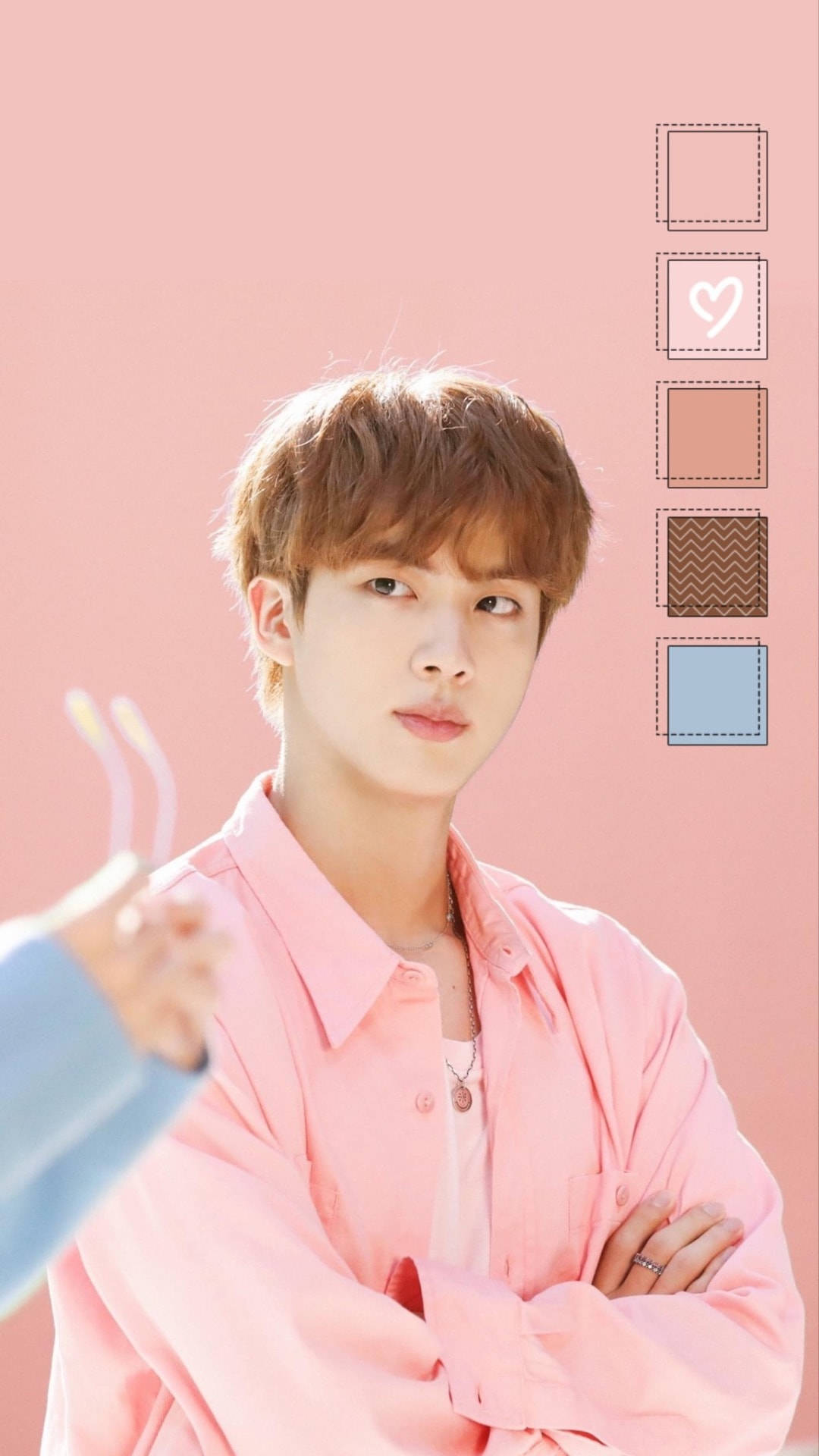 BTS Αισθητική Παγκόσμια Ομορφιά Jin Ταπετσαρία