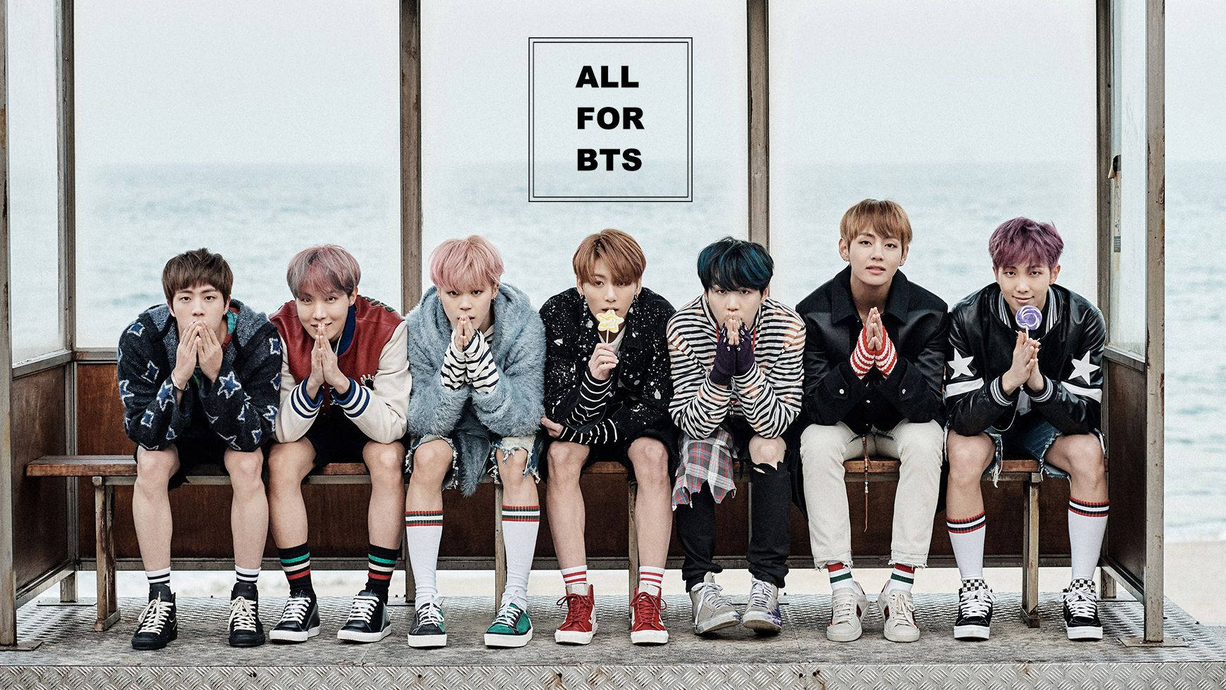 Όλοι για τους BTS Ταπετσαρία