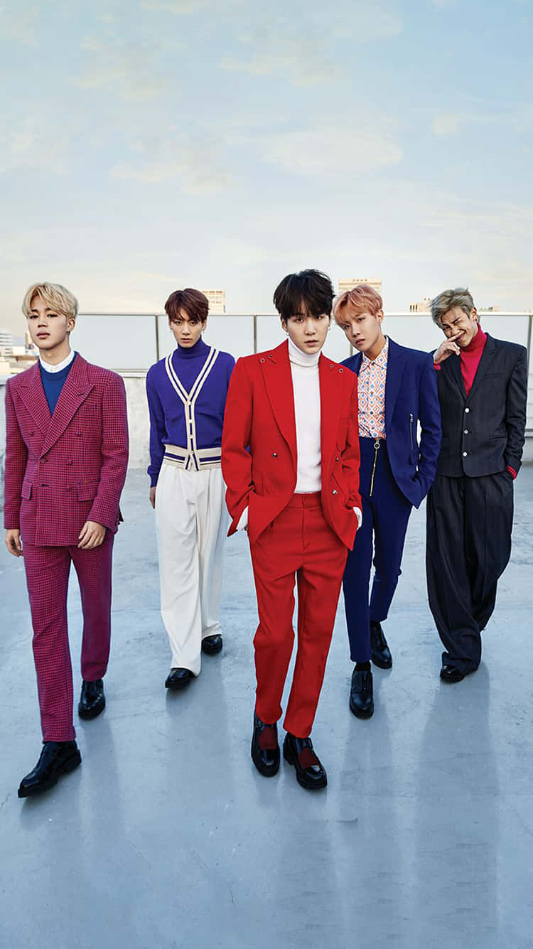Φωτογράφιση BTS για το Singles Magazine Ταπετσαρία