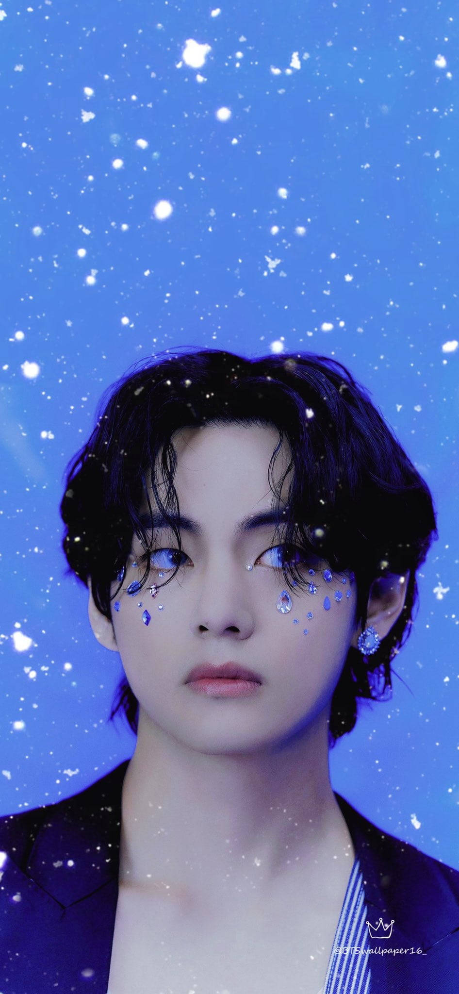 BTS Tae Hyung Face Jewels Ταπετσαρία
