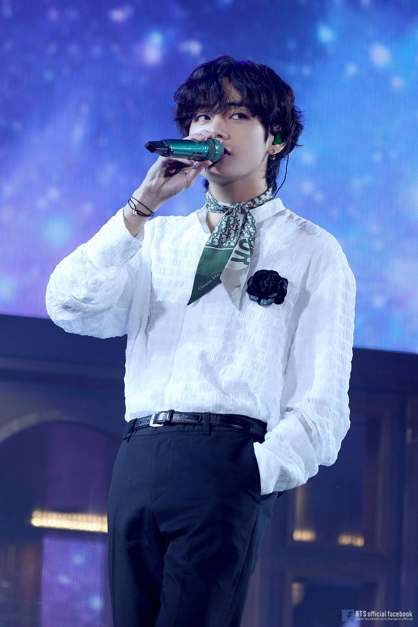 BTS V Dior Κασκόλ Ταπετσαρία