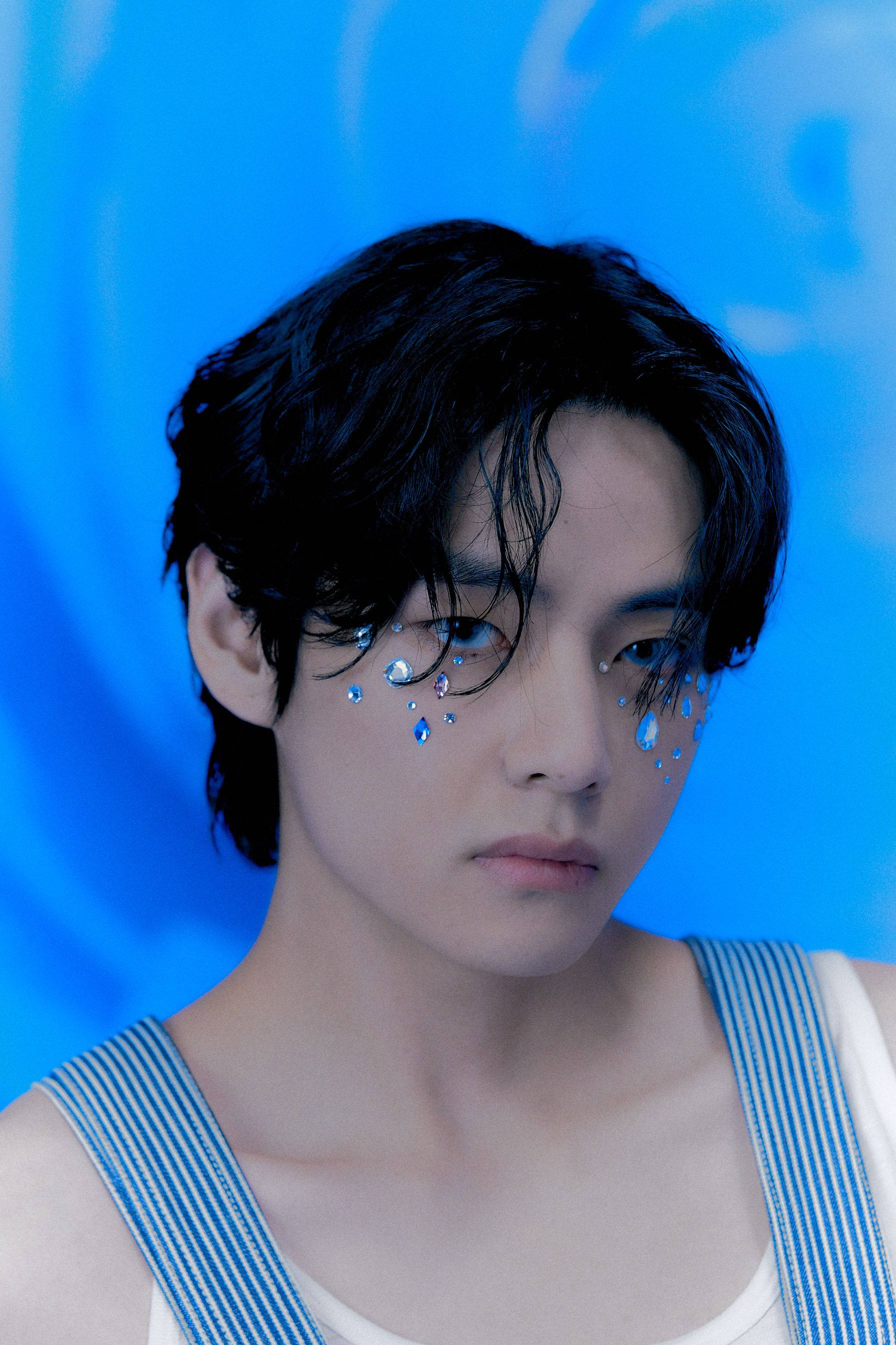 BTS V Κρυστάλλινα Αυτοκόλλητα Ταπετσαρία