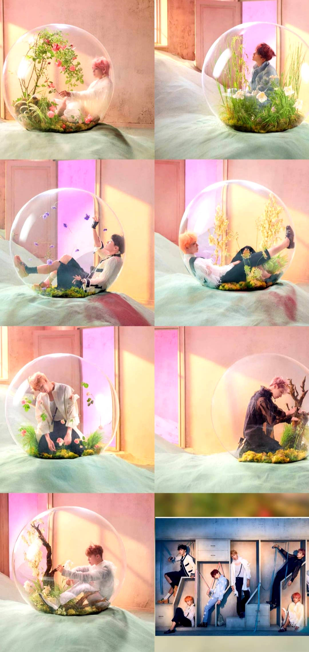 BTS Οθόνη Κλειδώματος Love Yourself: Answer Ταπετσαρία