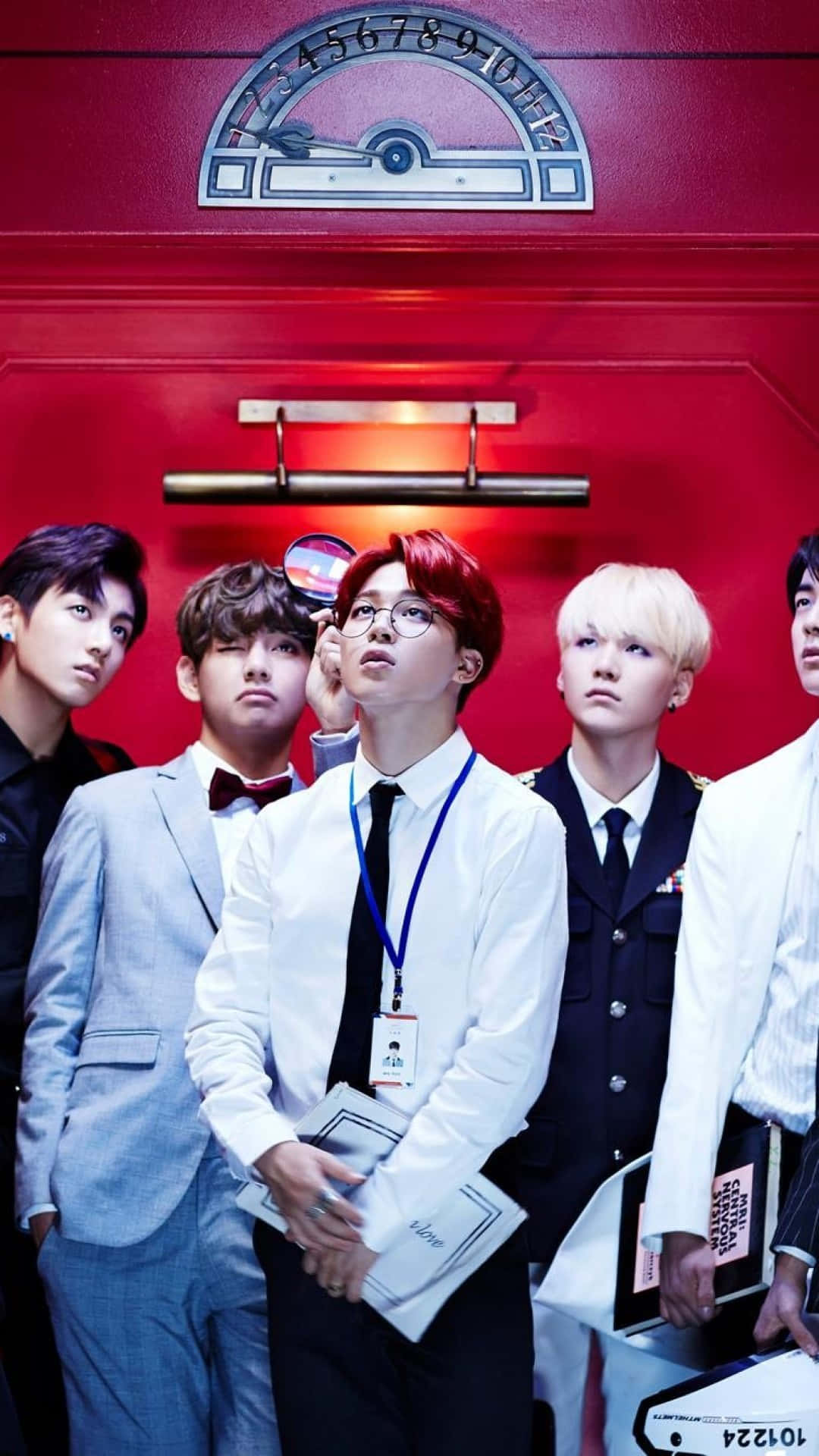 BTS στο Ασανσέρ iPhone Ταπετσαρία