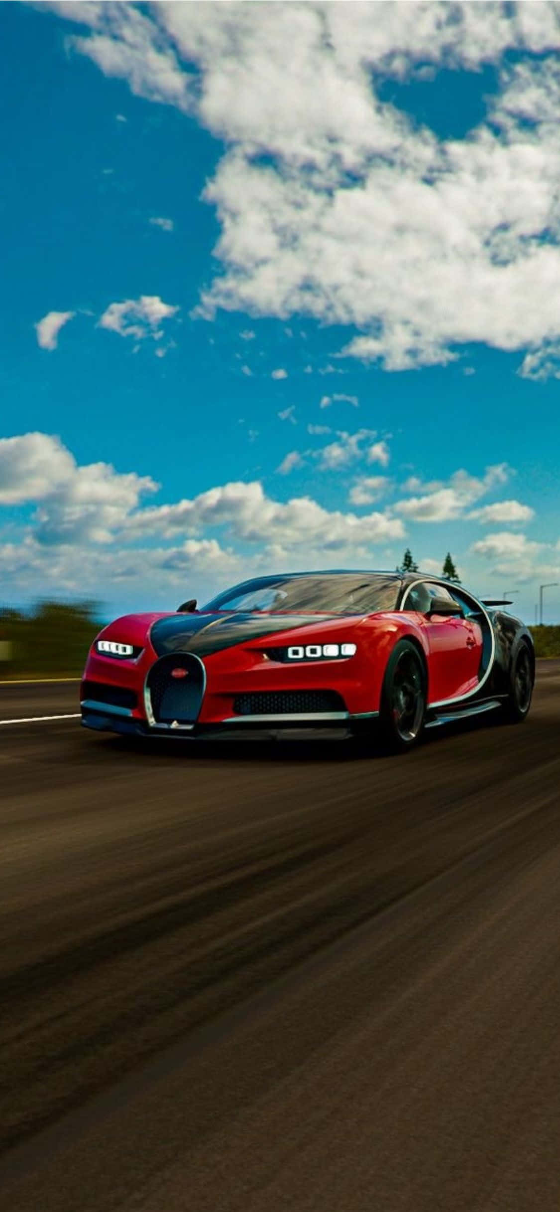 Bugatti Chiron εναντίον Audi A4 S4 Ταπετσαρία