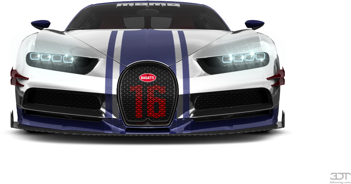 Μπροστινή όψη Bugatti Chiron Sport Ταπετσαρία