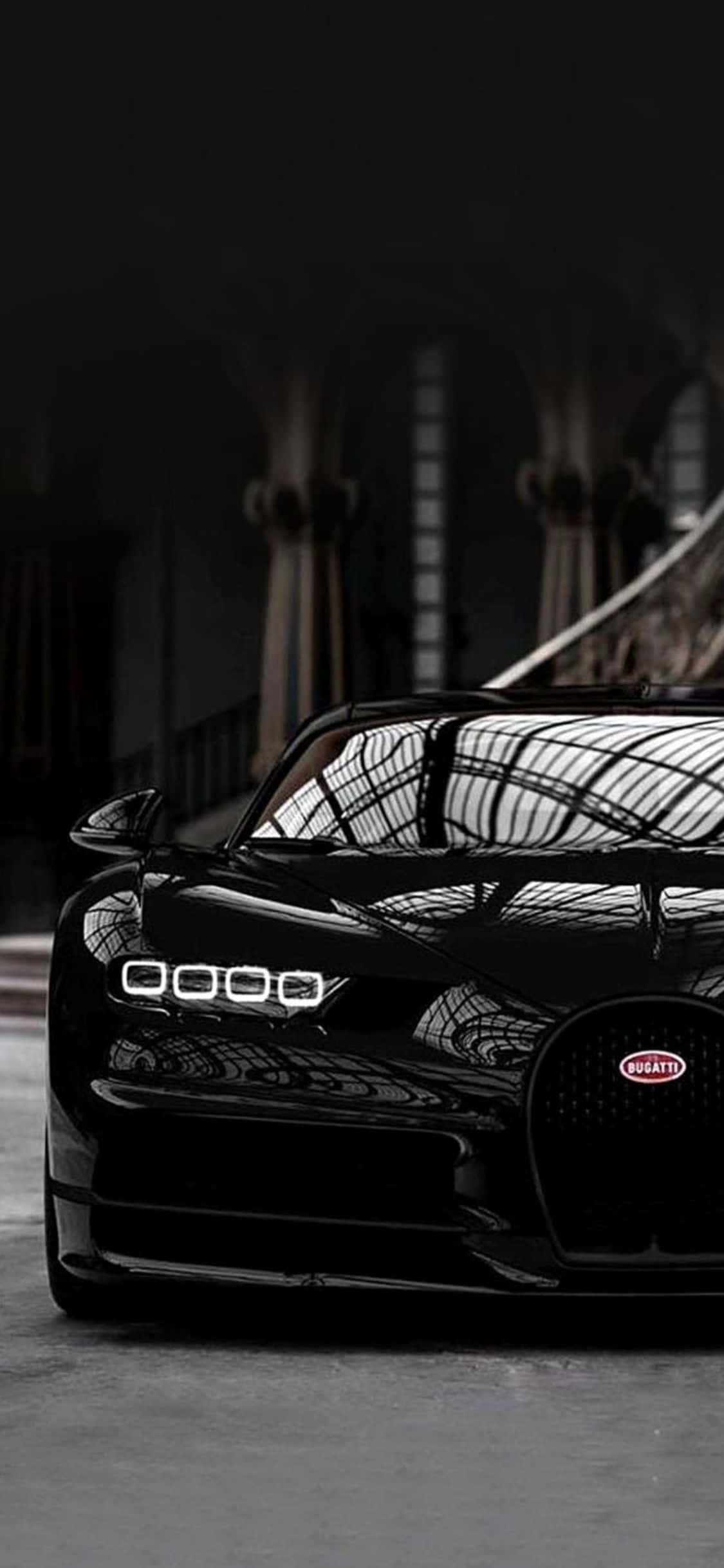 Κλασικό στυλ Bugatti στο iPhone XS Ταπετσαρία