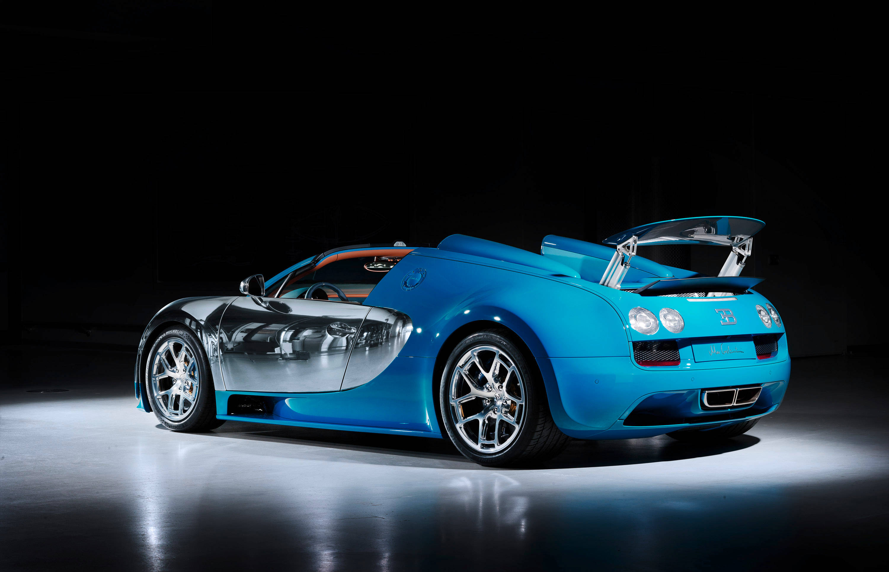 Πίσω Όψη Bugatti Veyron Ταπετσαρία