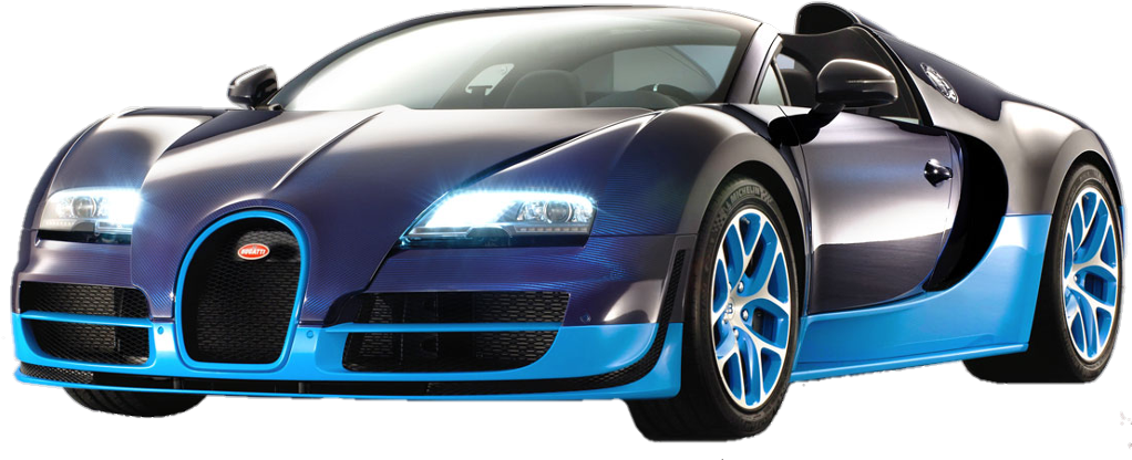 Μπλε Μαύρο Bugatti Veyron Grand Sport Ταπετσαρία