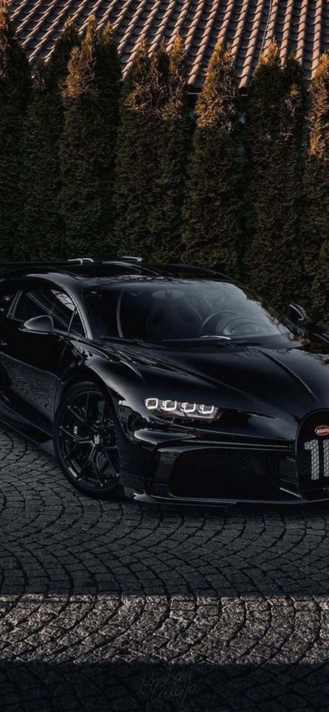 Bugatti Veyron Παρουσιάζεται στο Νέο iPhone Xs Ταπετσαρία