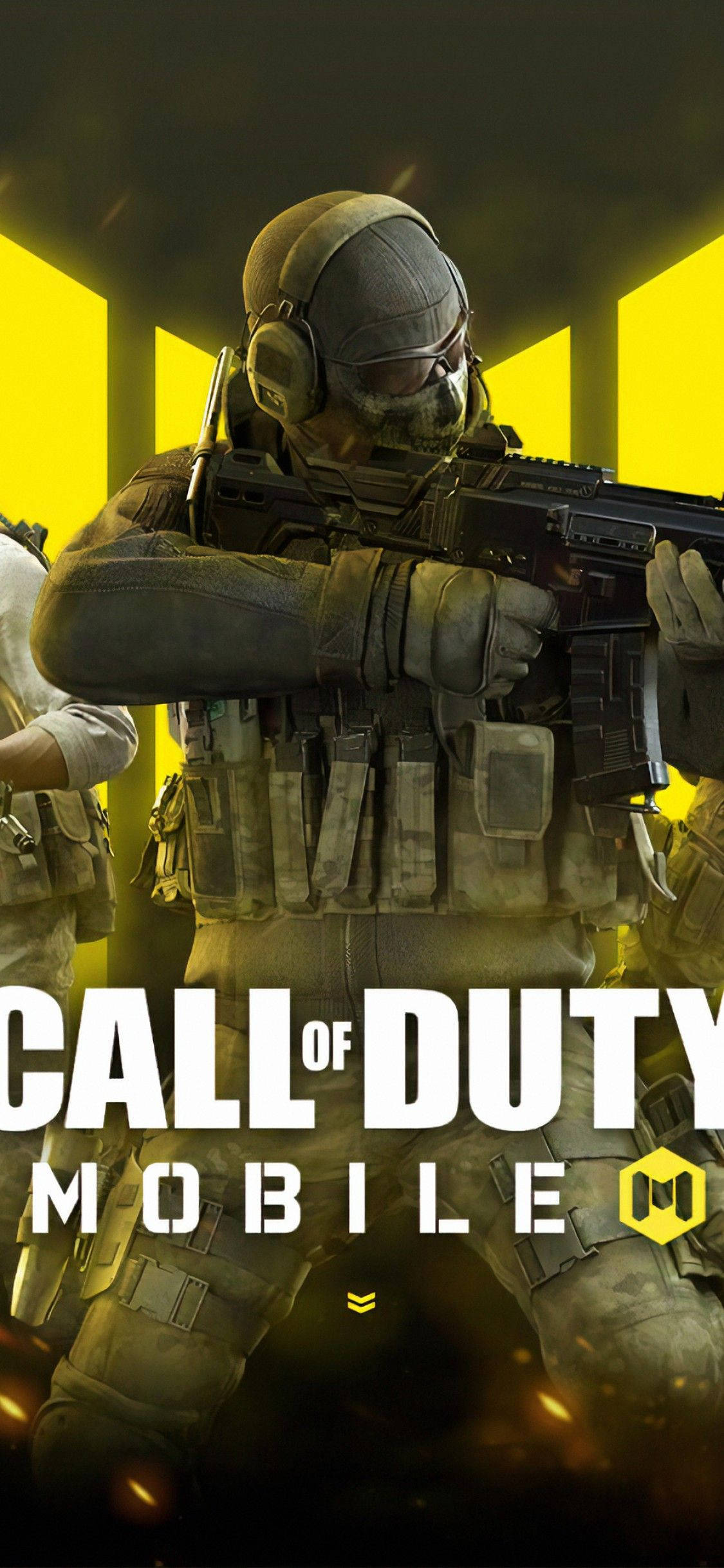 Call Of Duty Mobile Logo Ghost Ταπετσαρία
