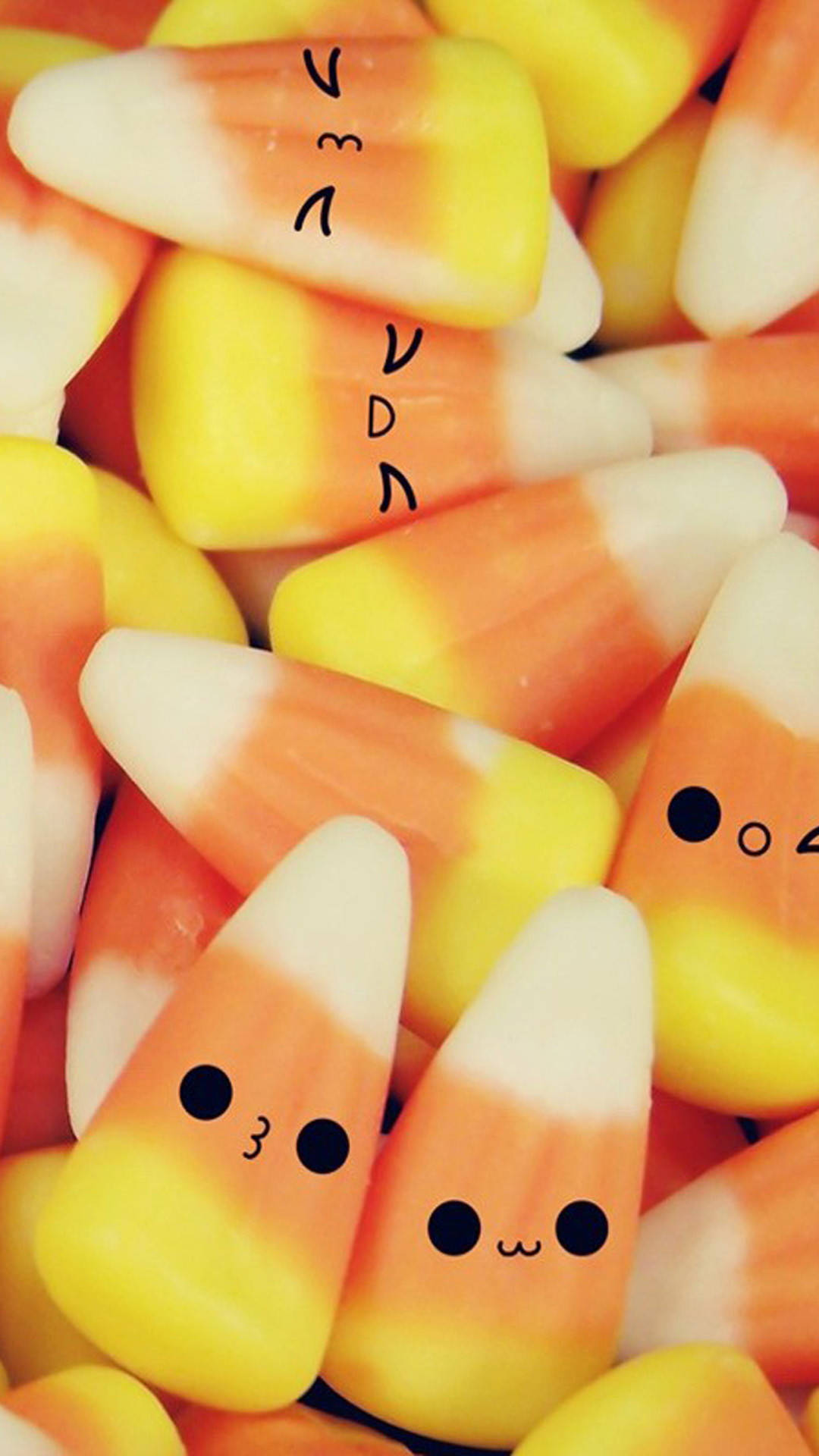 Αισθητικό Candy Corn για iPhone X Ταπετσαρία
