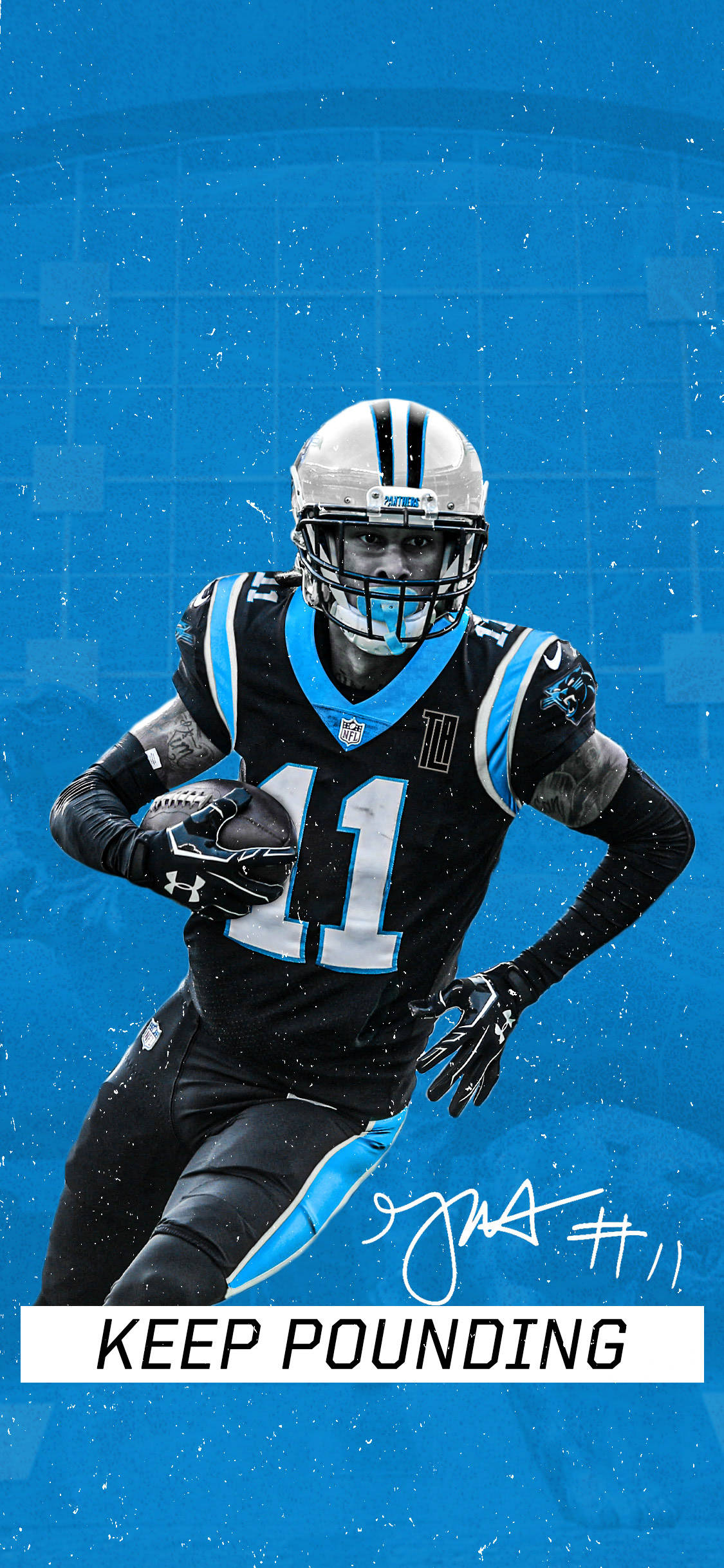 Carolina Panthers Νούμερο 11 Ταπετσαρία