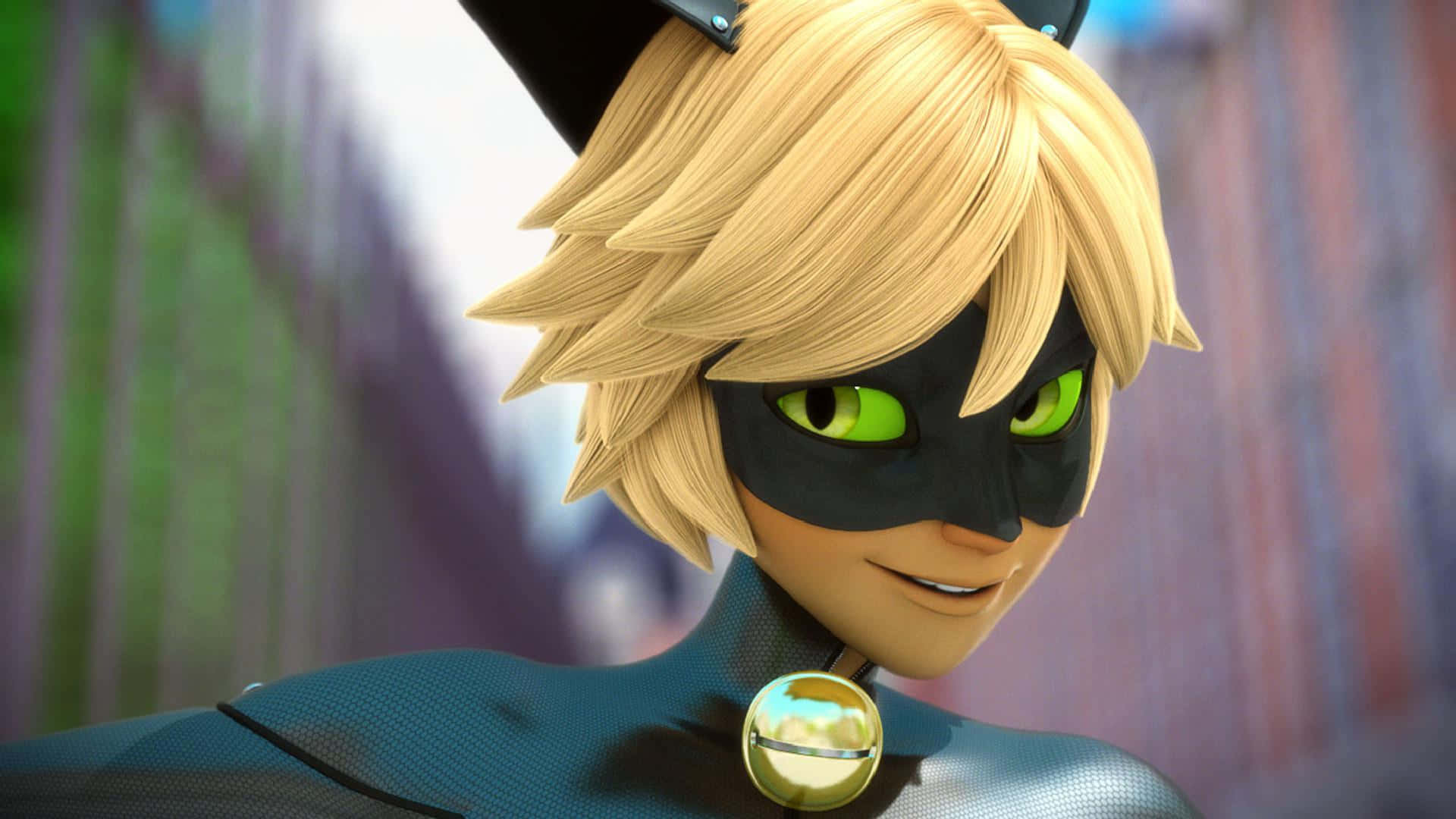 Cat Noir, έτοιμος για κάθε περιπέτεια. Ταπετσαρία