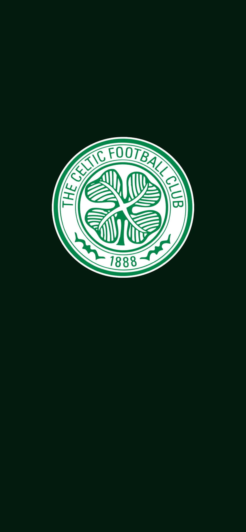 Οι οπαδοί της Celtic Football Club δείχνουν την αφοσίωσή τους Ταπετσαρία