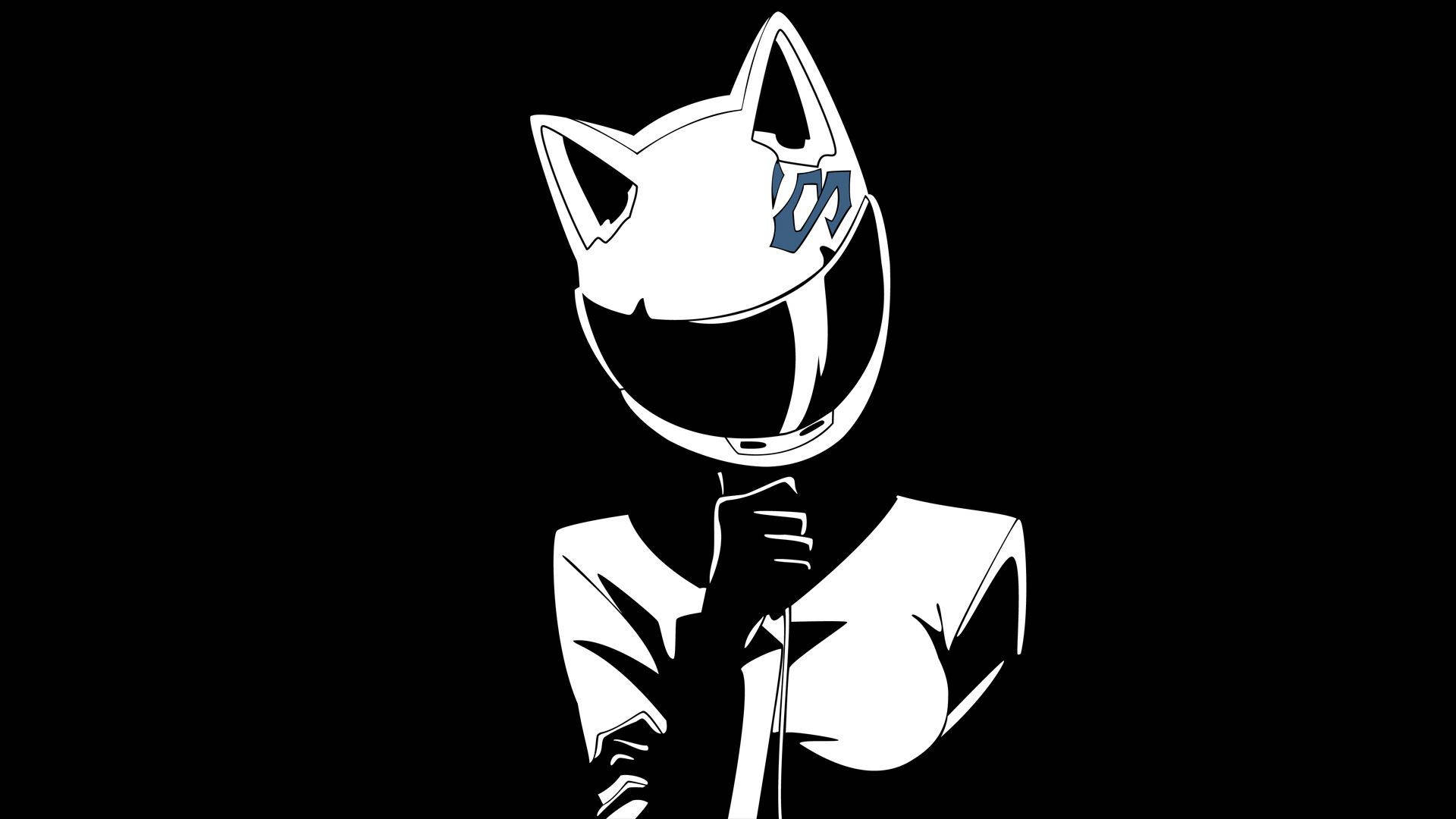 Celty Sturluson Μαύρο Anime Ταπετσαρία