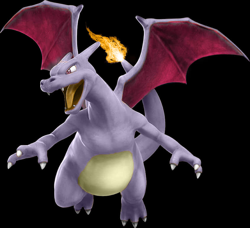 Φλογερή Ανάσα Charizard Ταπετσαρία