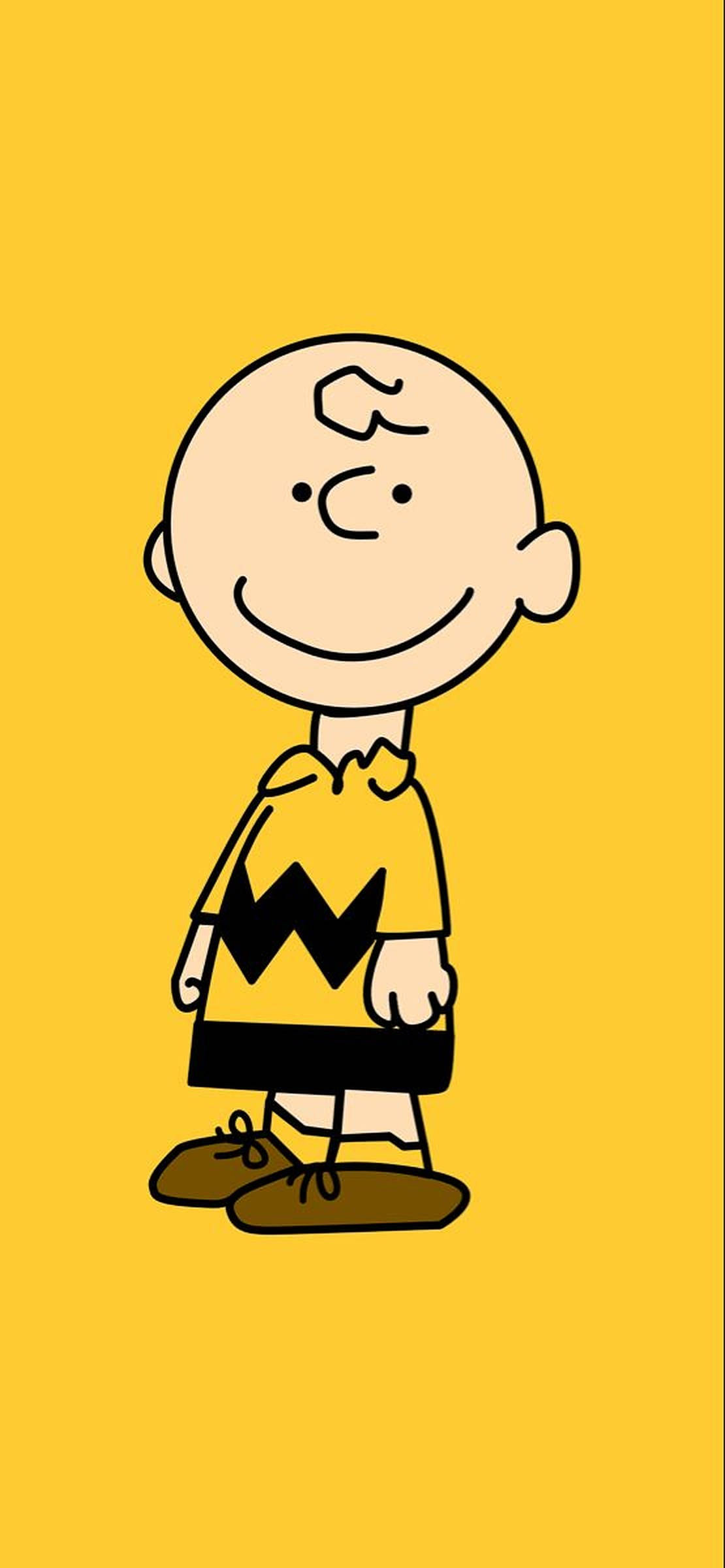 Κίτρινη Τέχνη Charlie Brown Ταπετσαρία