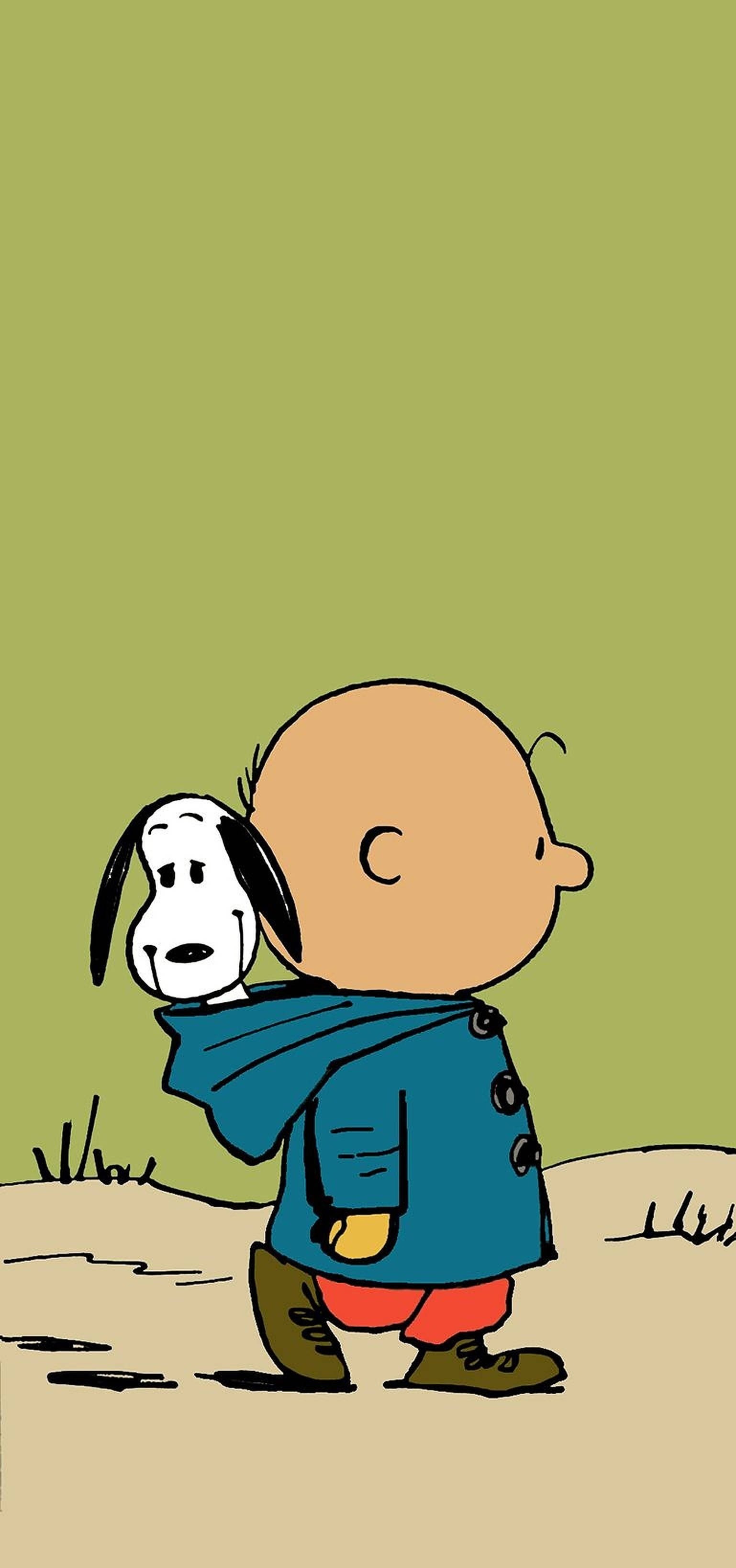 Charlie Brown In Hoodie Ταπετσαρία