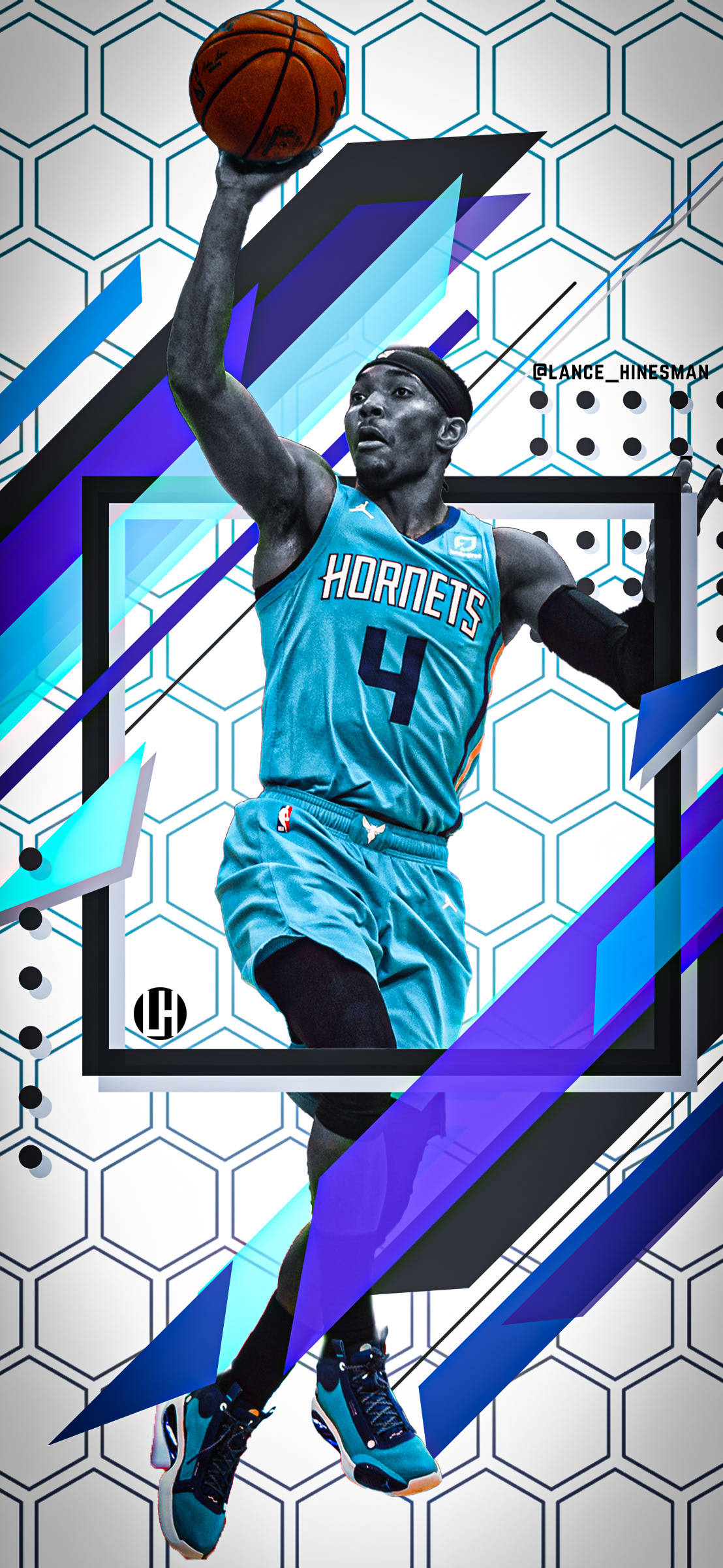 Charlotte Hornets Devonte Graham Ταπετσαρία