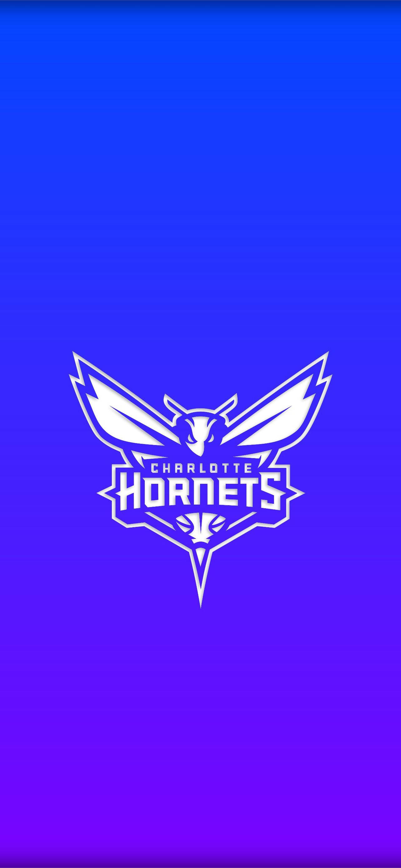 Charlotte Hornets Gradient Blue Ταπετσαρία
