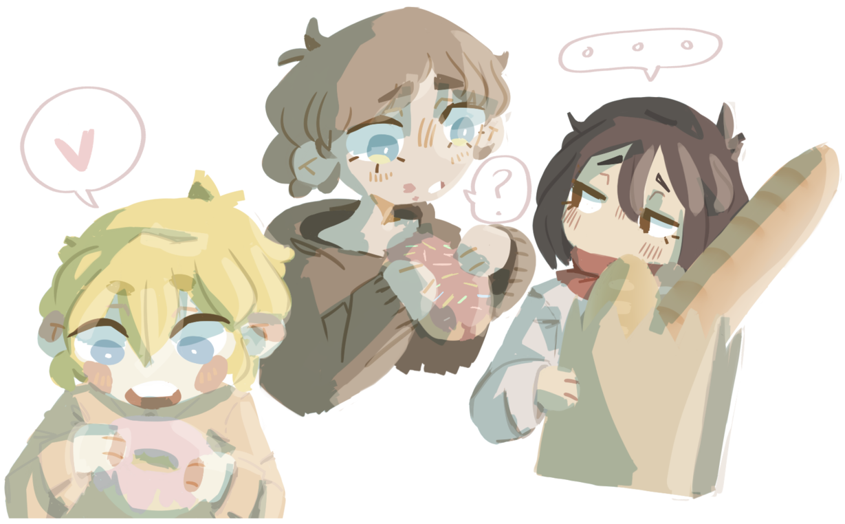 Chibi Στυλ_ Κινούμενοι_ Χαρακτήρες_ Συνομιλία Ταπετσαρία