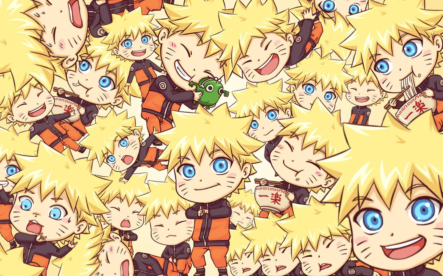 Φέρτε το Chibi Naruto! Ταπετσαρία