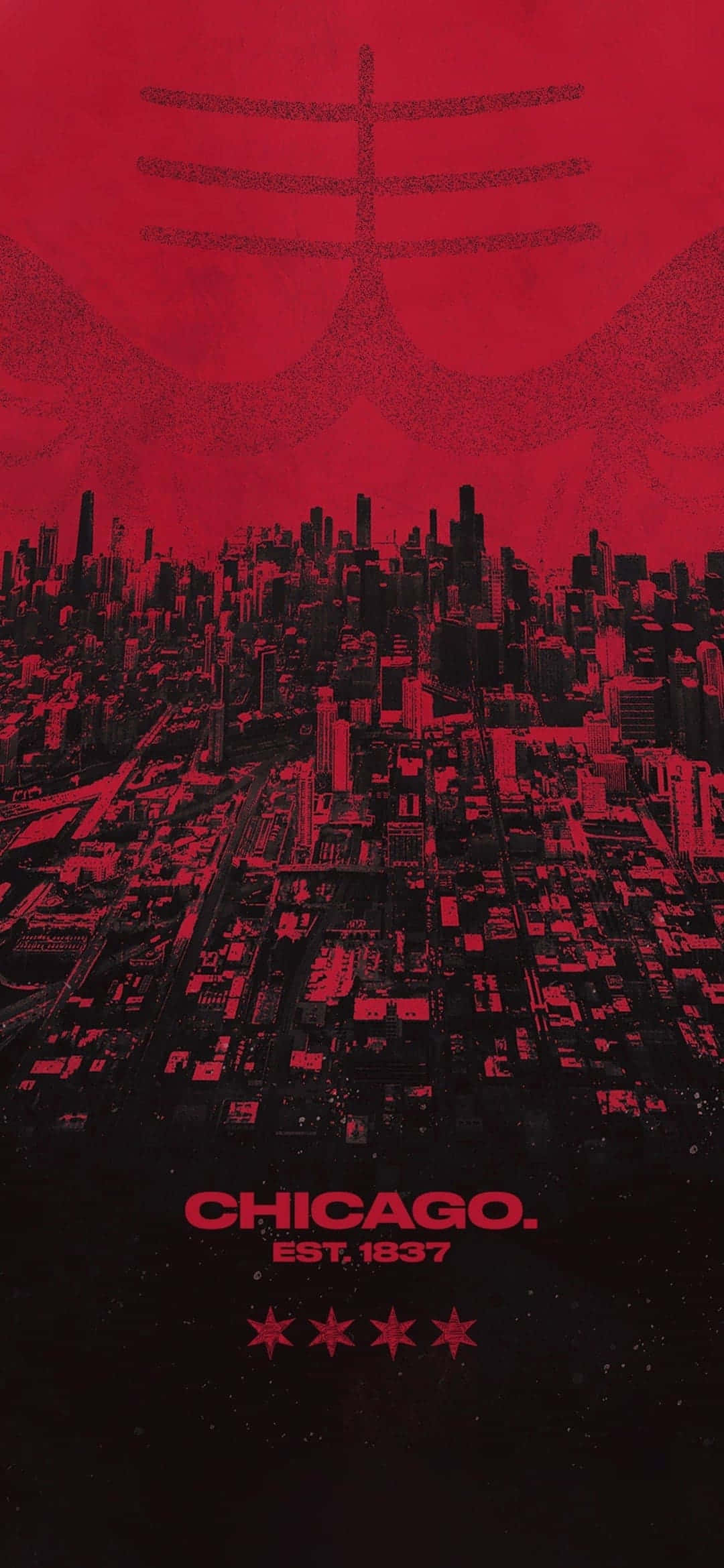 Ετοιμαστείτε για τον Αγώνα με αυτό το Chicago Bulls iPhone Wallpaper Ταπετσαρία