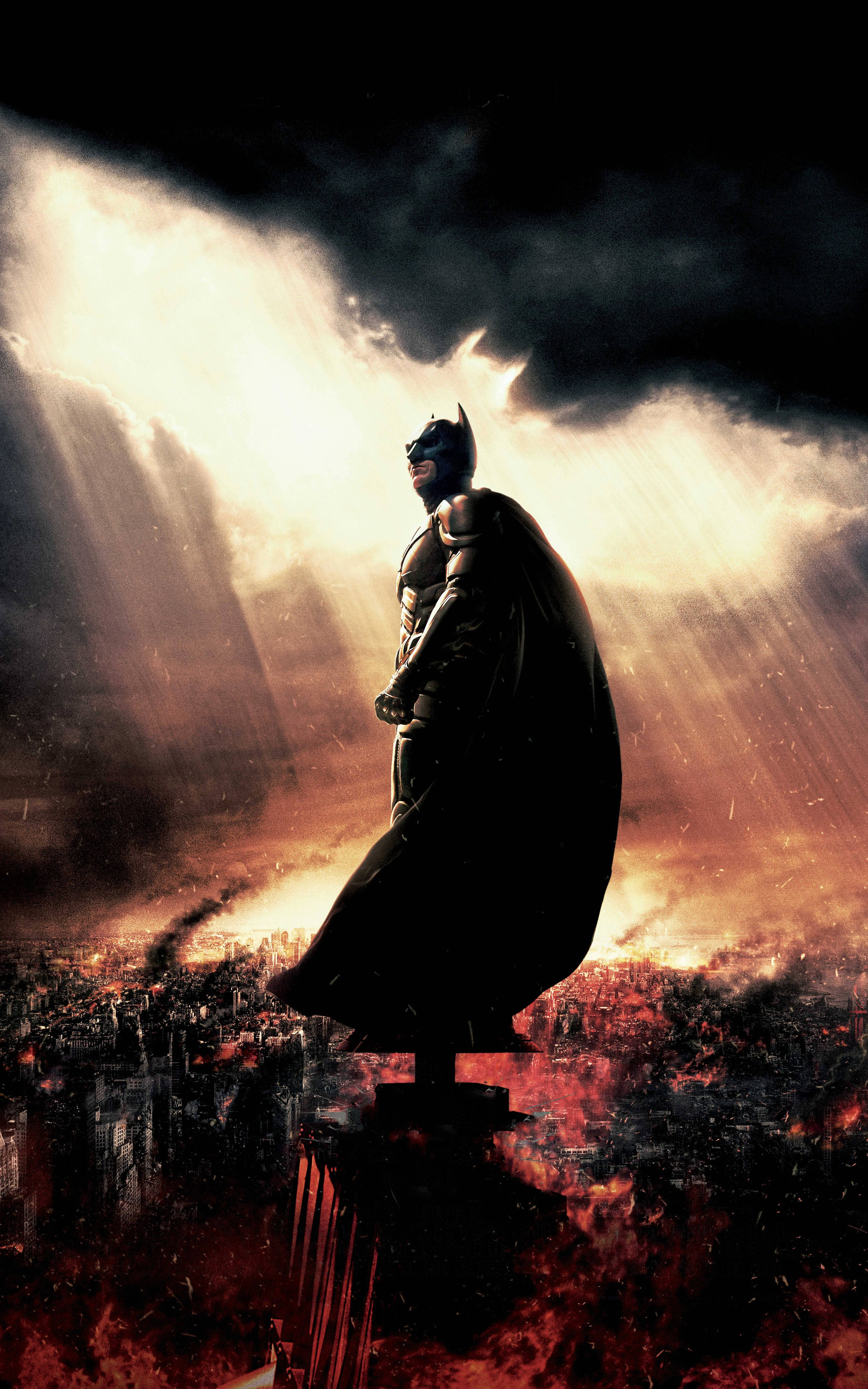 Ο Κρίστιαν Μπέιλ ως Μπάτμαν στο The Dark Knight Ταπετσαρία