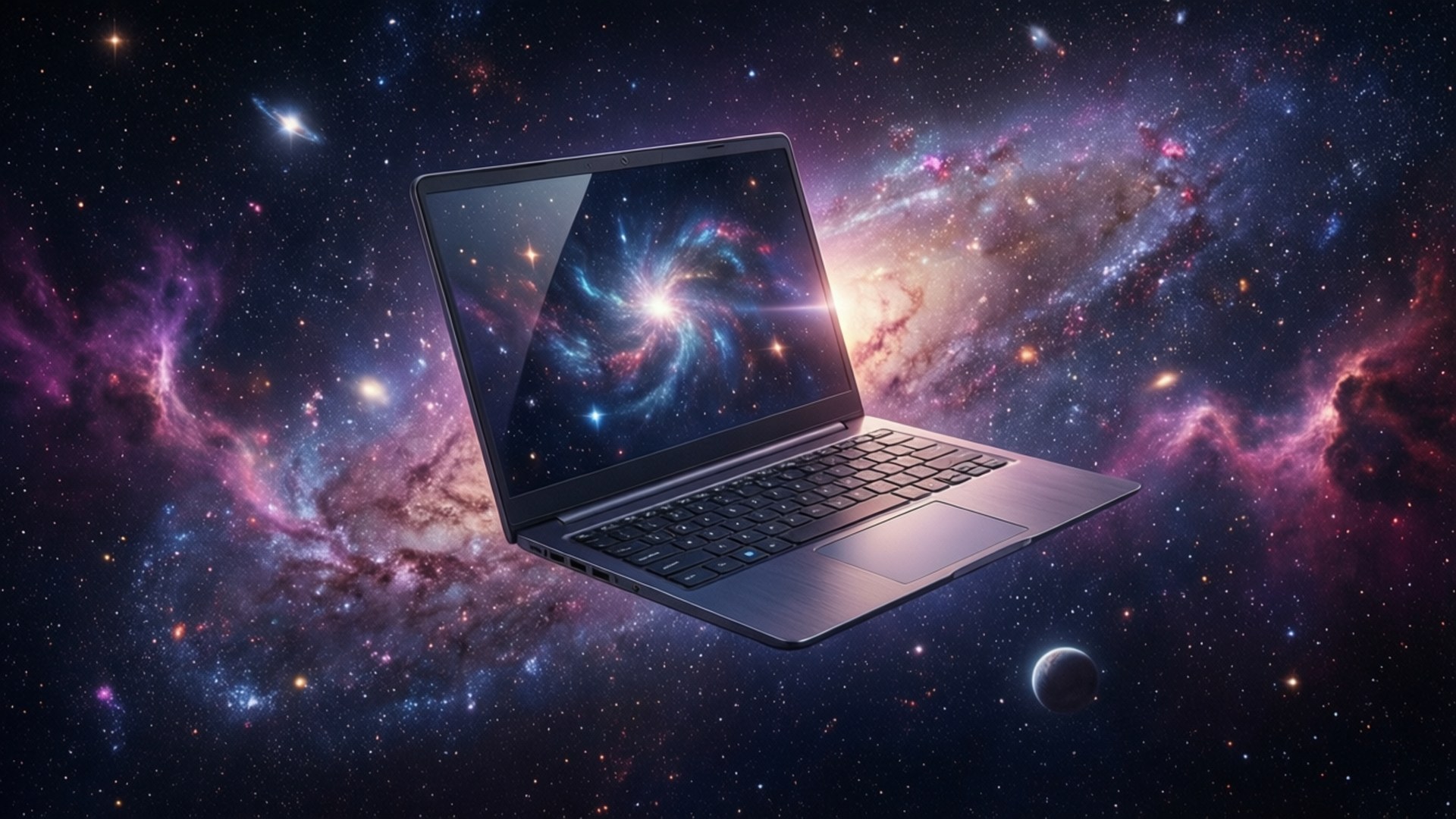 Ταξίδι Chromebook στον Γαλαξία Ταπετσαρία
