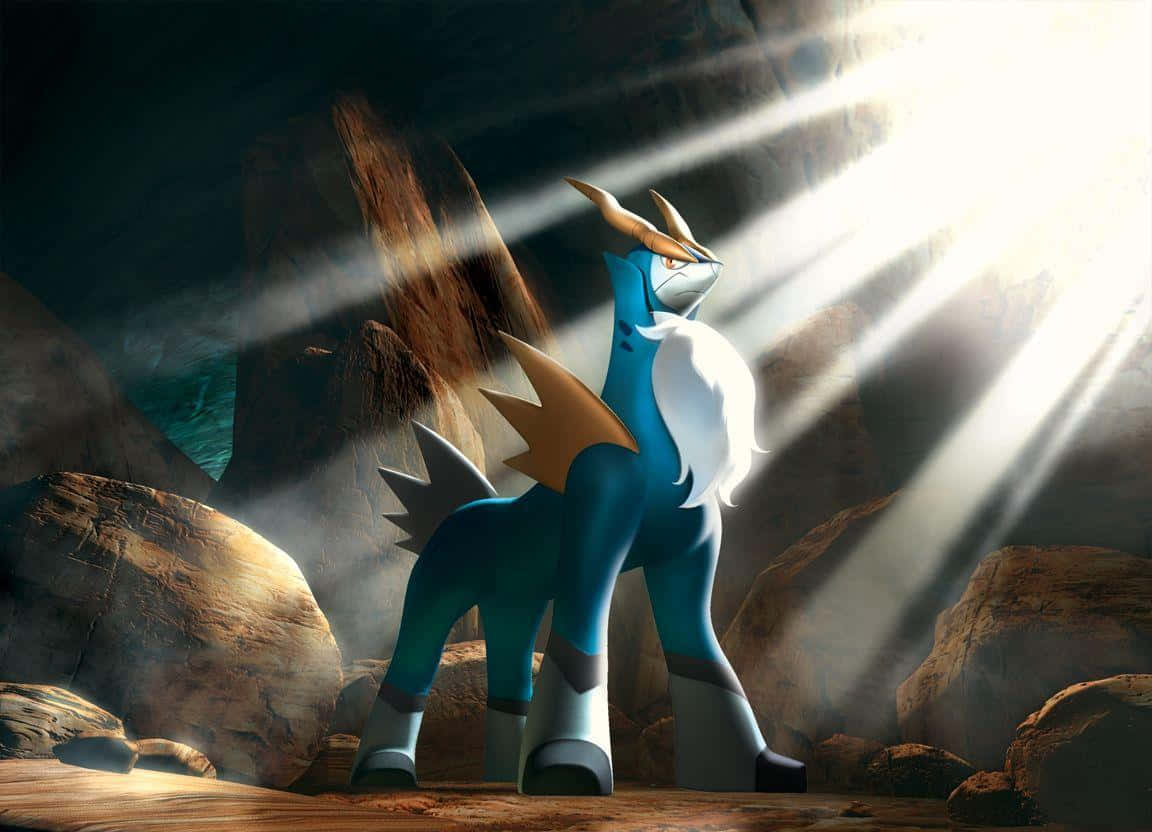 Cobalion Λαμπρό Φως Ταπετσαρία