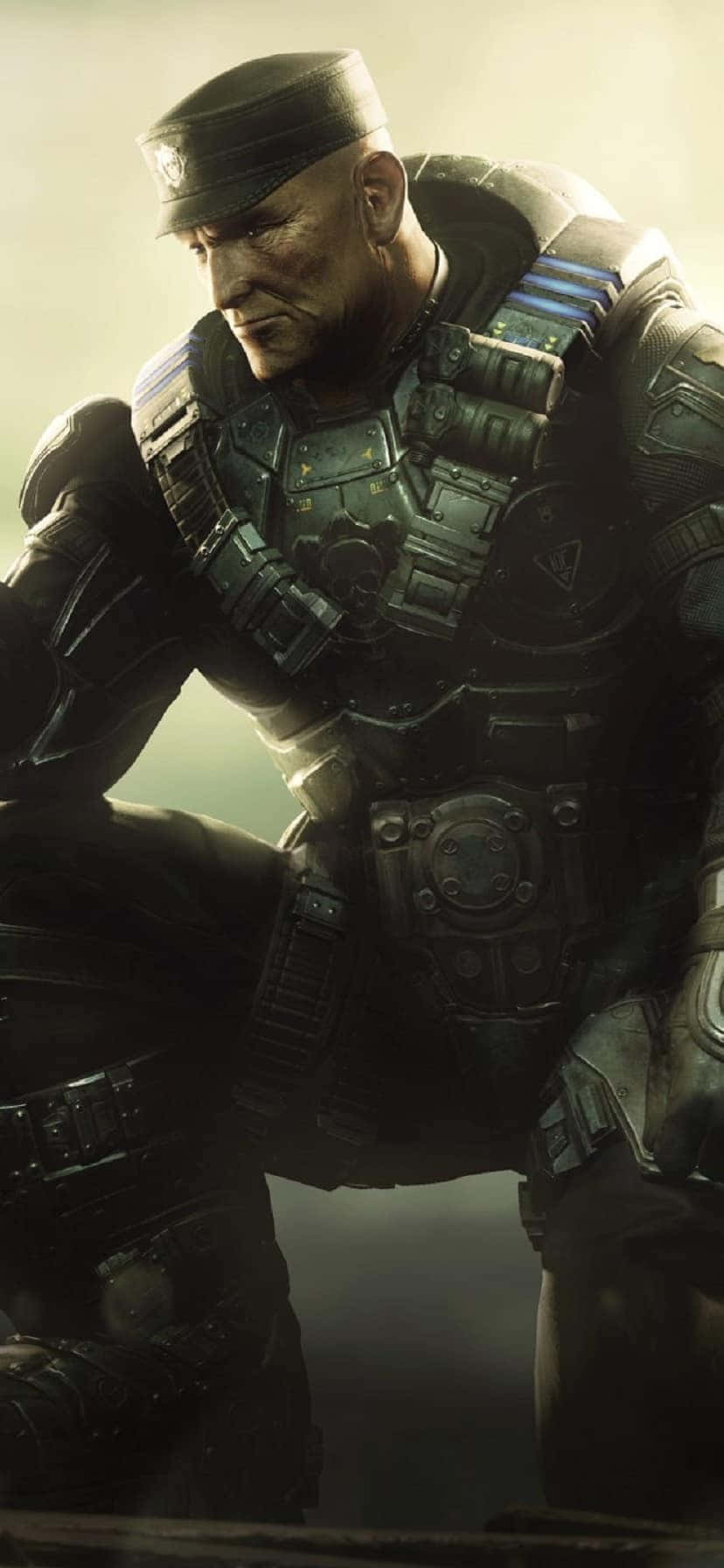 Colonel Victor Hoffman iPhone XS Gears Of War 5 Φόντο Ταπετσαρία