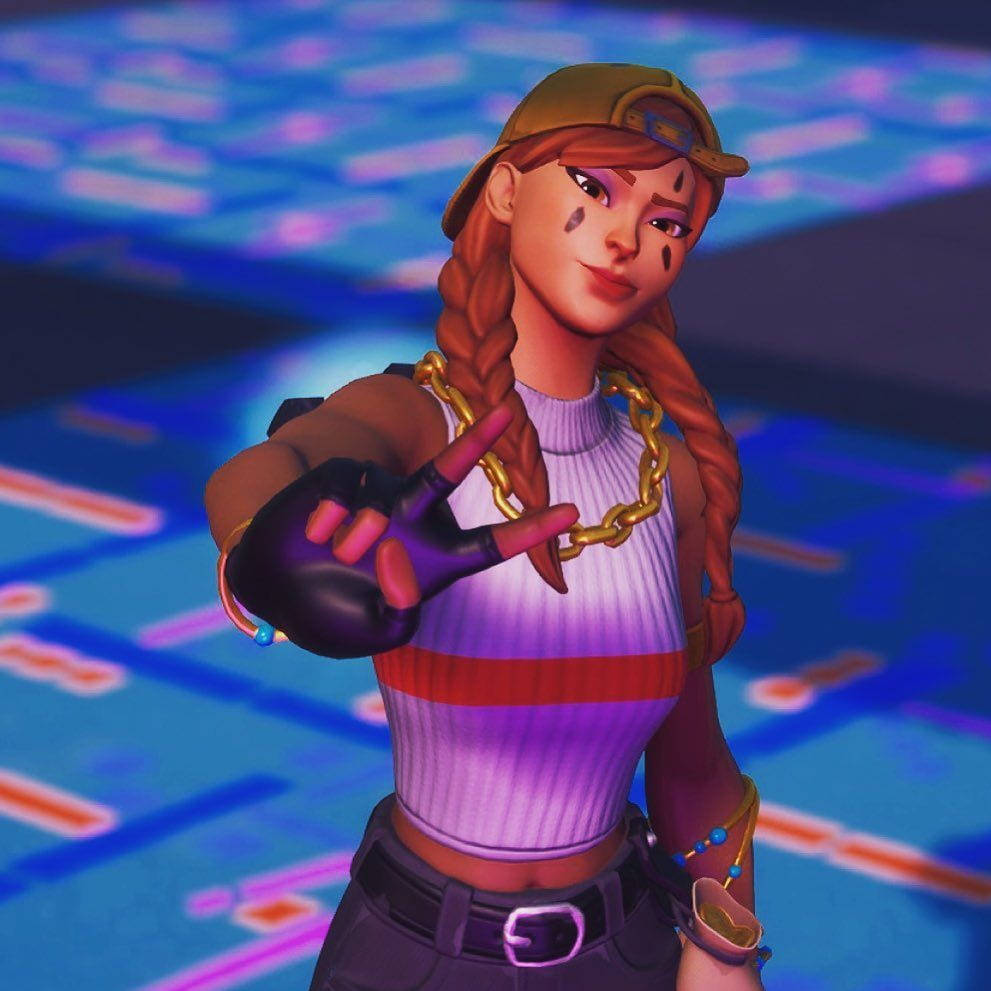 Cool Aura Peace Sign για Fortnite PFP Ταπετσαρία