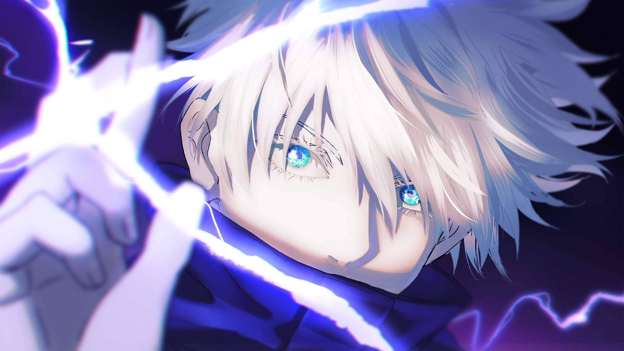Cool Boy Anime με Λαμπερά Μάτια Ταπετσαρία