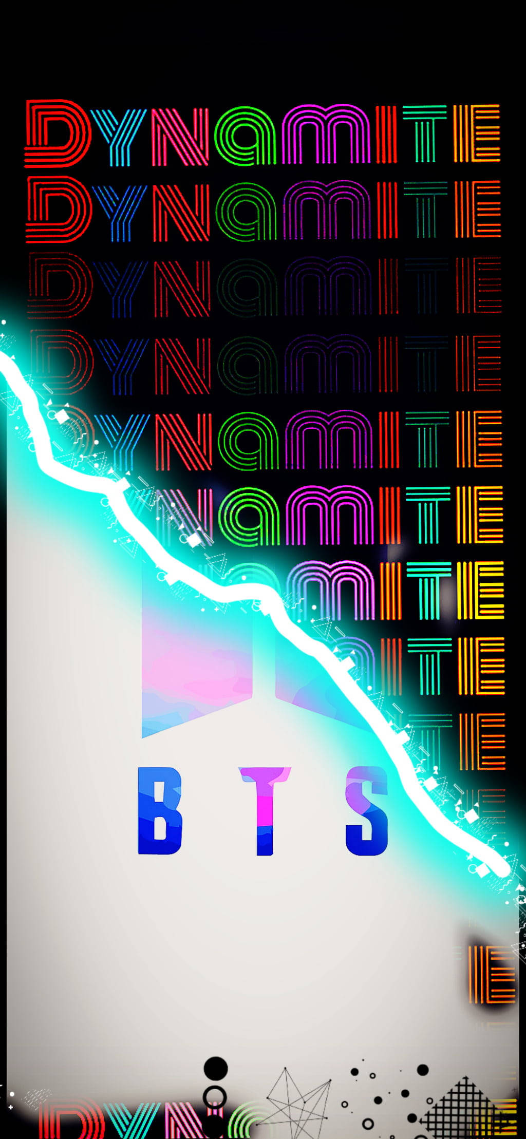 Cool εφέ μετάβασης BTS Dynamite Ταπετσαρία
