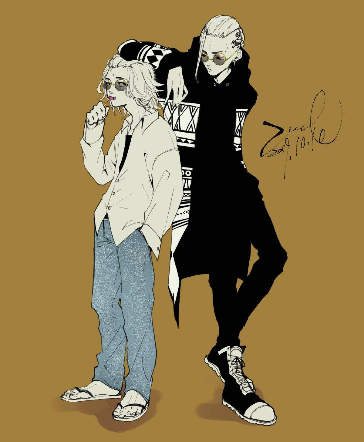 Cool Darken και Mikey Tokyo Revengers Ταπετσαρία
