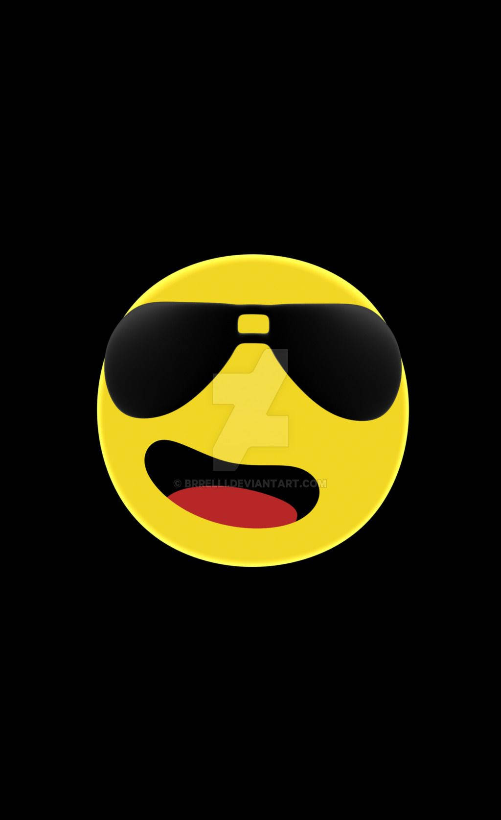 Cool Emoji 3D Μοντέλο Ταπετσαρία