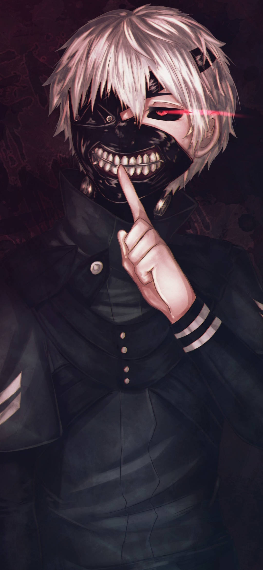 Cool graphic art Ken Tokyo Ghoul φόντο iPhone Ταπετσαρία
