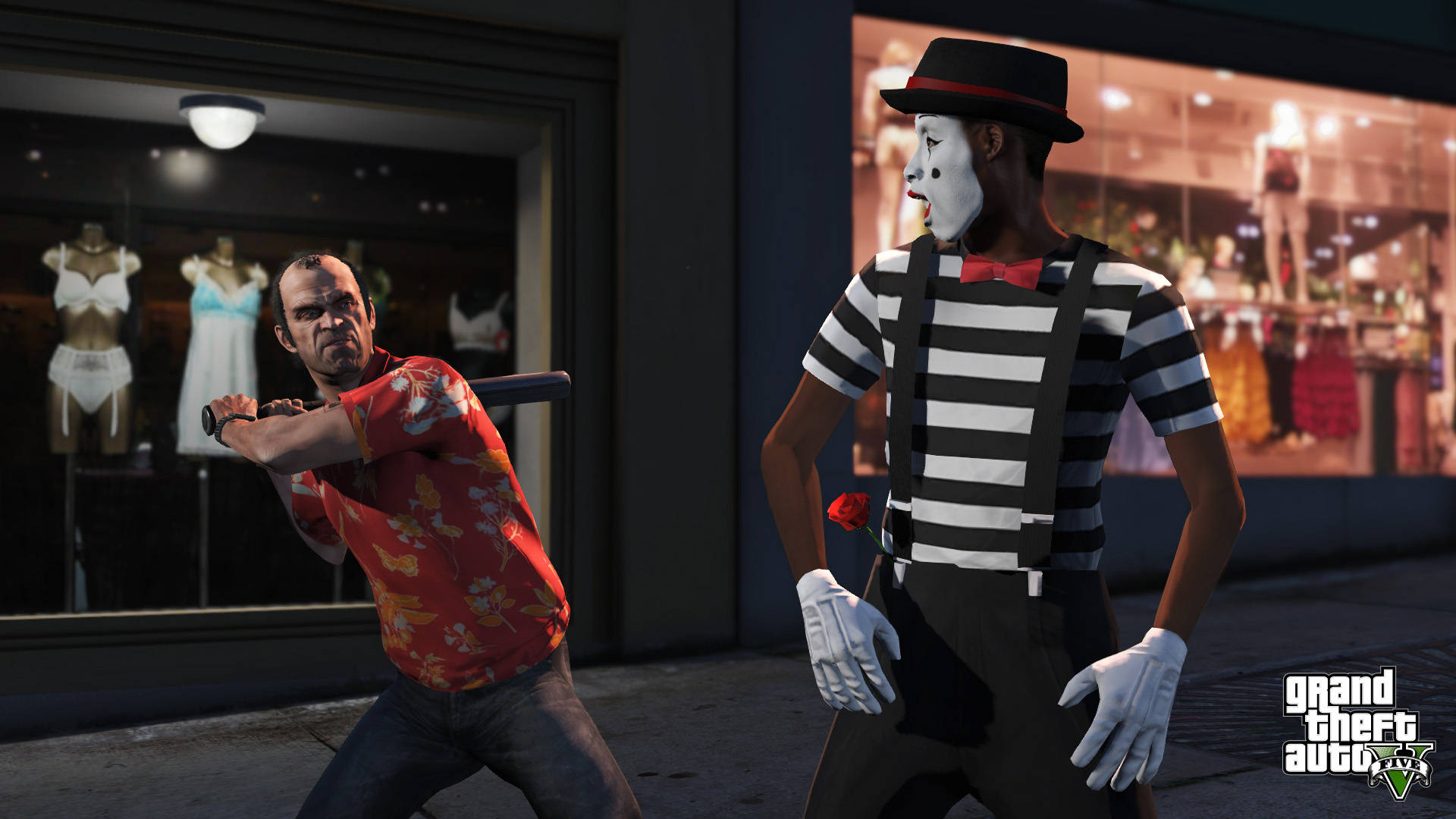 Cool GTA Σοκαρισμένος Μίμος Ταπετσαρία