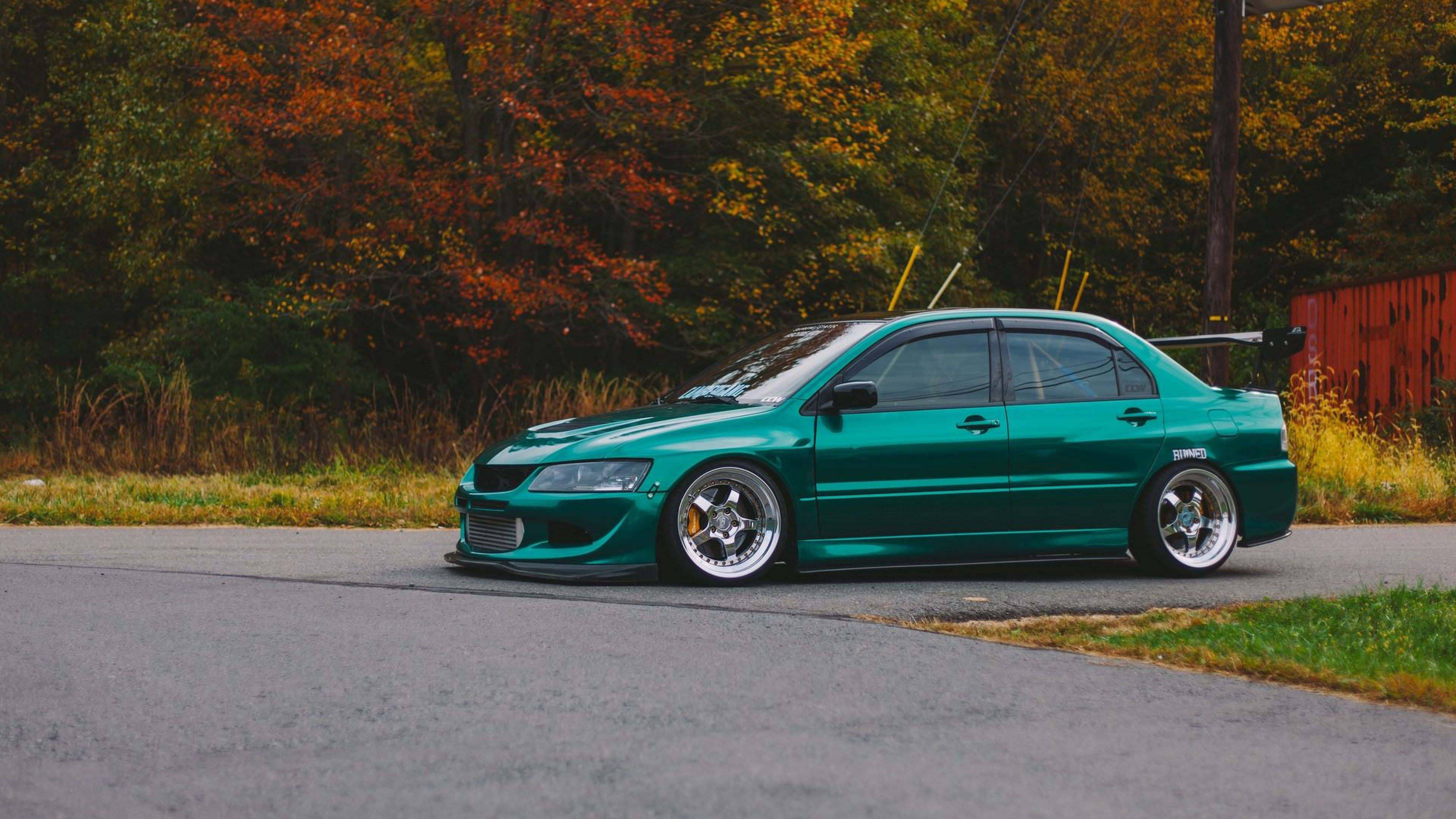 Cool JDM Αισθητική Mitsubishi Lancer Evolution Ταπετσαρία